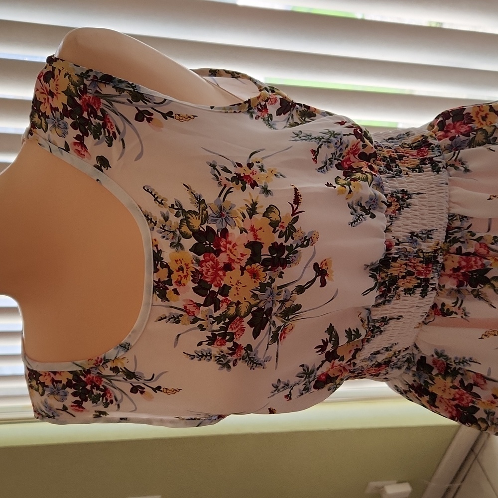 Summer Dress -floral, Small From Shein